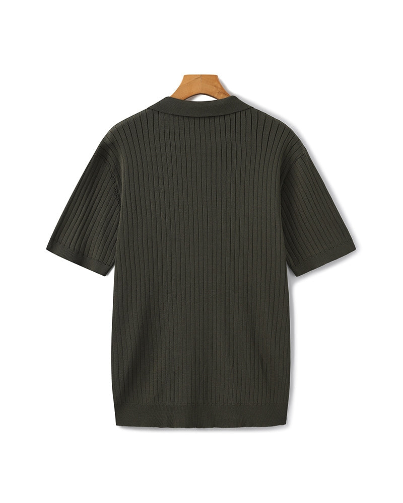 Premium Ribbed Polo
