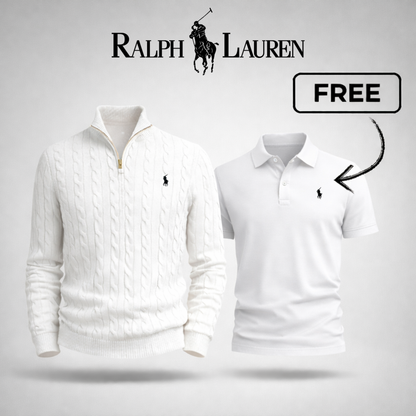 Fine Knit Jumper + Free Polo