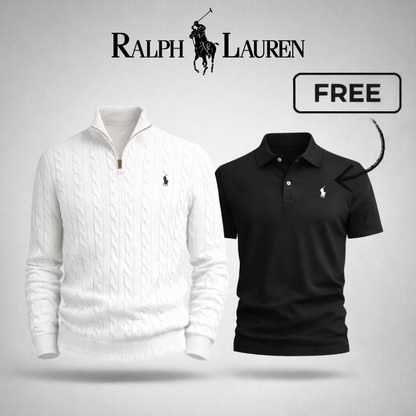 Fine Knit Jumper + Free Polo