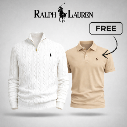 Fine Knit Jumper + Free Polo