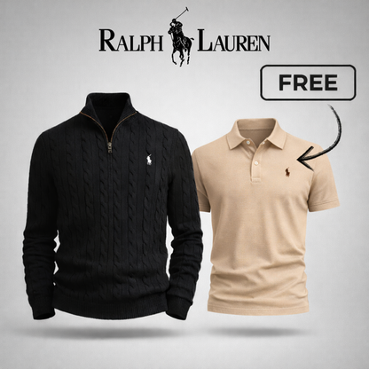 Fine Knit Jumper + Free Polo
