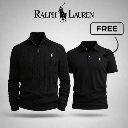 Fine Knit Jumper + Free Polo